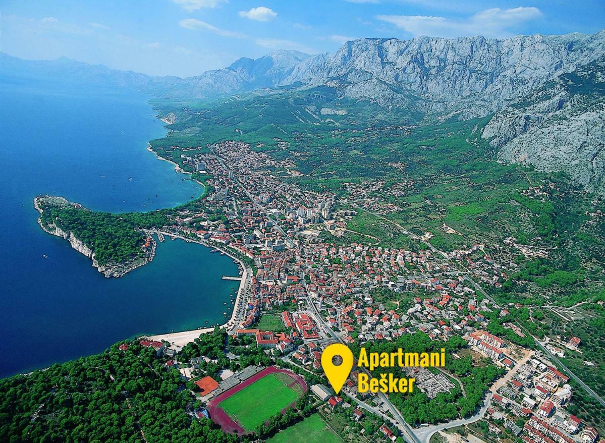 Apartments Besker Makarska Kültér fotó